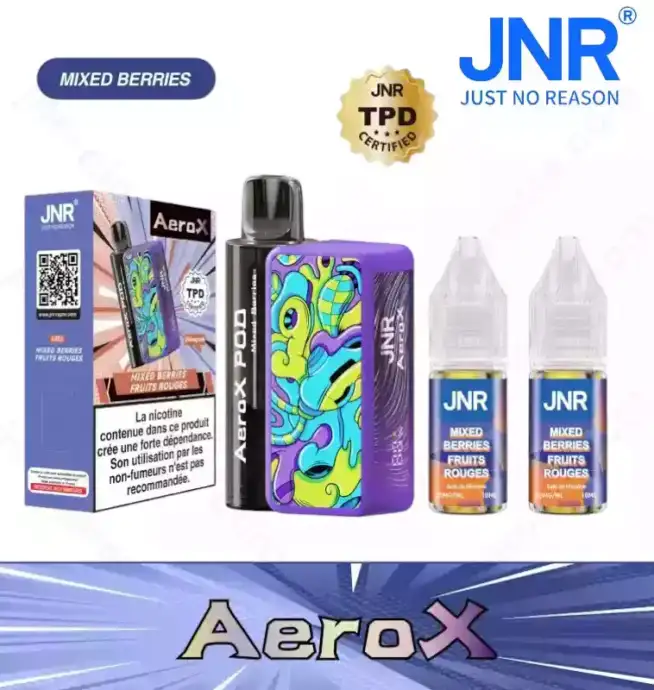 JNR AeroX 32000 PUFF – Long-lasting Disposable Vape