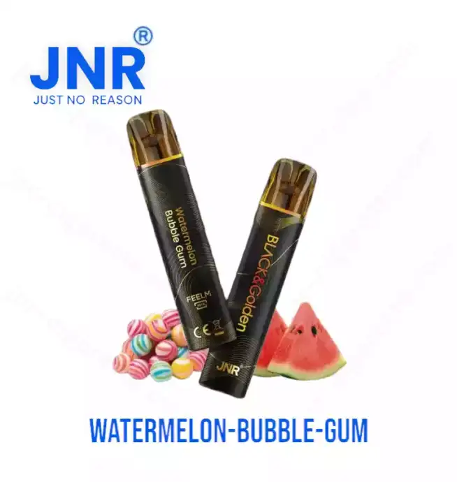 JNR BLACK & Golden 600 PUFF – Rich Flavor Vape