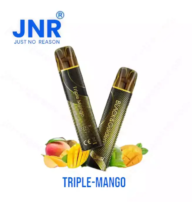 JNR BLACK & Golden 600 PUFF – Rich Flavor Vape