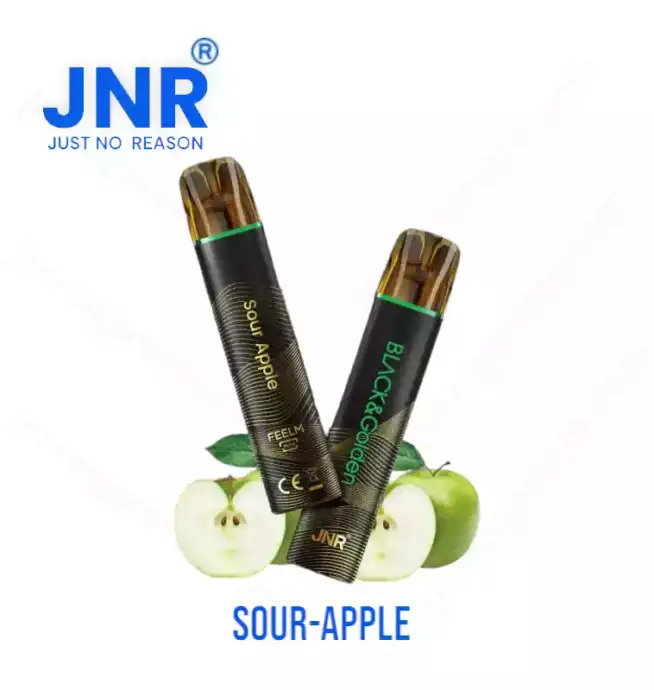 JNR BLACK & Golden 600 PUFF – Rich Flavor Vape