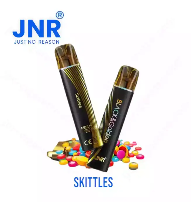 JNR BLACK & Golden 600 PUFF – Rich Flavor Vape
