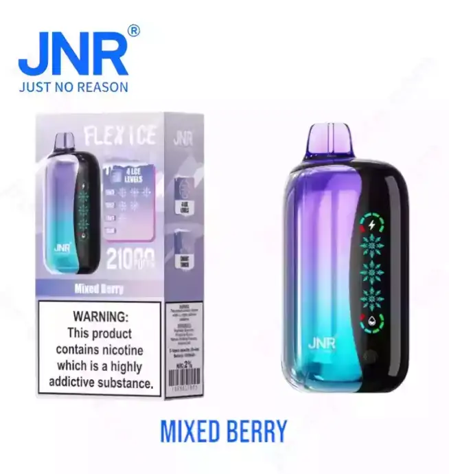 JNR FLEX ICE 21000 PUFF – Customizable Vape