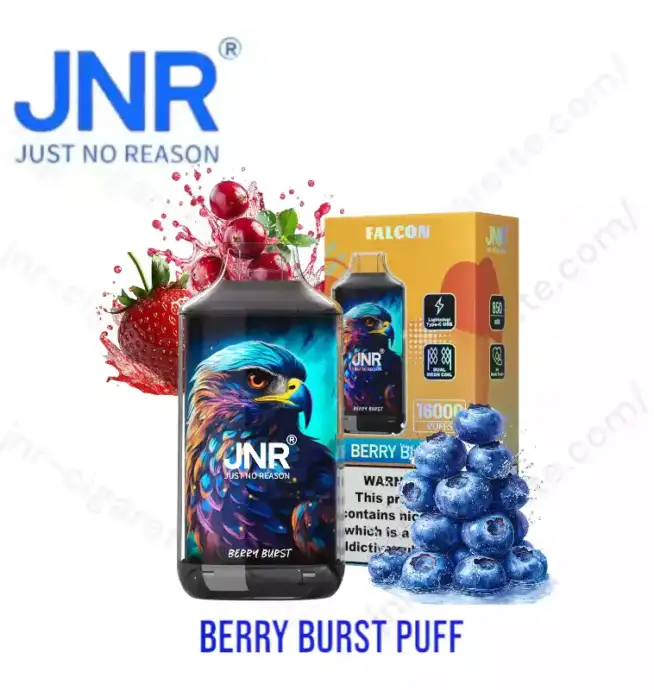 JNR Falcon 16000 Puffs Berry Burst Puff