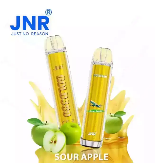 JNR GOLD380 6000 Puff – Sleek, Bold Vape
