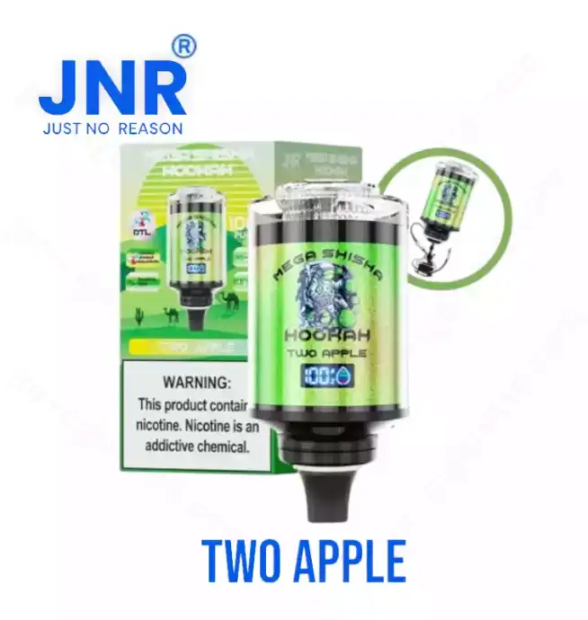 JNR Mega Shisha Hookah 100K puffs smart screen Vape