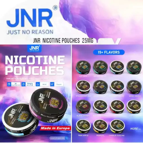 JNR Nicotine Pouches 25mg