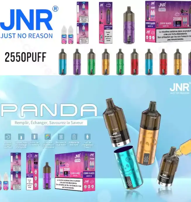 JNR Panda 25500 PUFF – The King of Long-Lasting Vapes