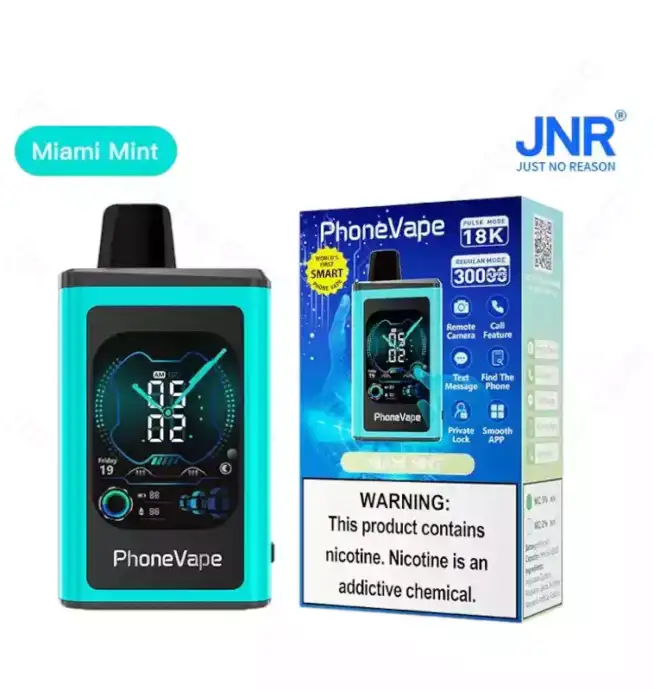 JNR PhoneVape 30K Puff – Smart Vape Power