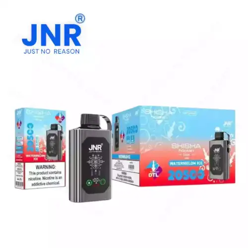 JNR Shisha Hookah Box 20500 Puffs High-Capacity Disposable Vape