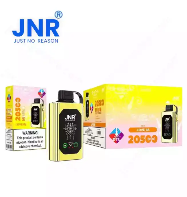 JNR Shisha Hookah Box 20500 Puffs High-Capacity Disposable Vape