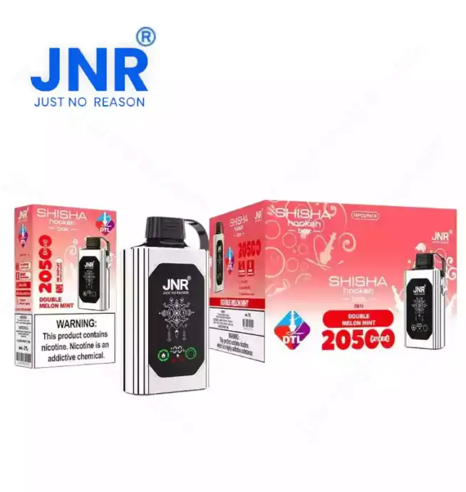 JNR Shisha Hookah Box 20500 Puffs High-Capacity Disposable Vape