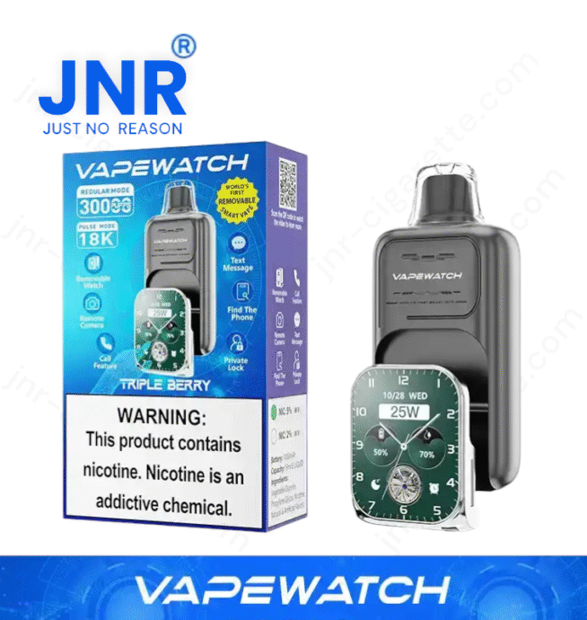 JNR Vape Watch 30000 Puffs Smart Disposable Vape