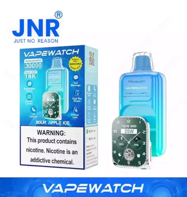 JNR Vape Watch 30000 Puffs Smart Disposable Vape