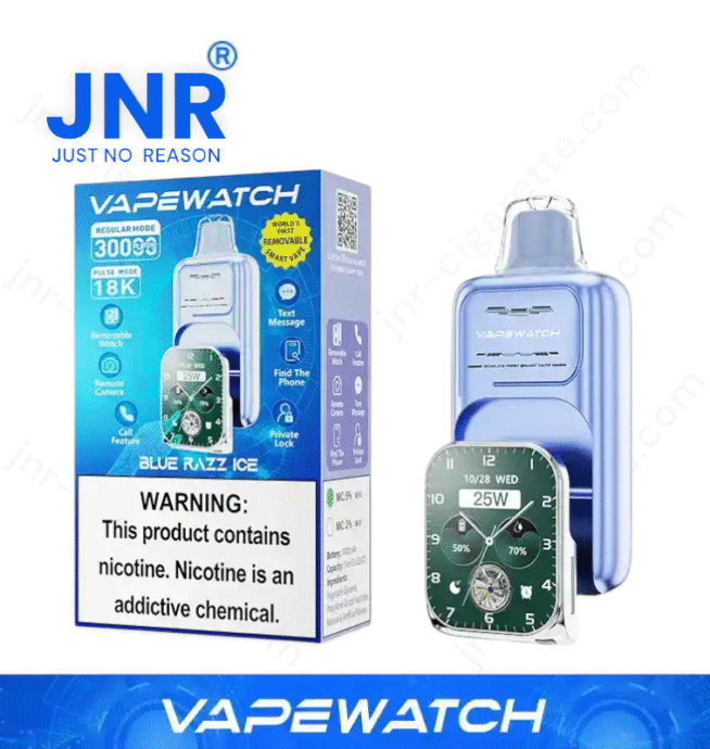 JNR Vape Watch 30000 Puffs Smart Disposable Vape