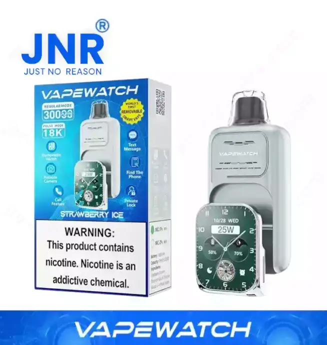 JNR Vape Watch 30000 Puffs Smart Disposable Vape