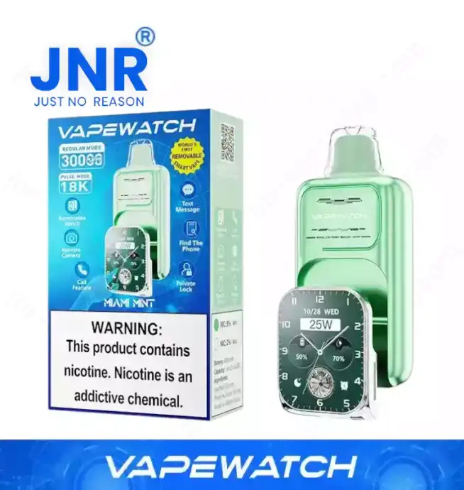 JNR Vape Watch 30000 Puffs Smart Disposable Vape