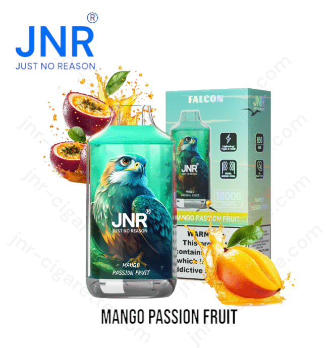 JNR Falcon 16000 Puffs – Saveur Mango Passion