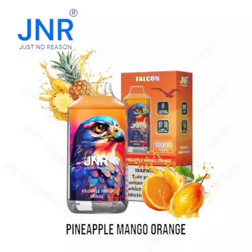 JNR Falcon 16k 16000 puffs Pineapple Mango Orange Puff
