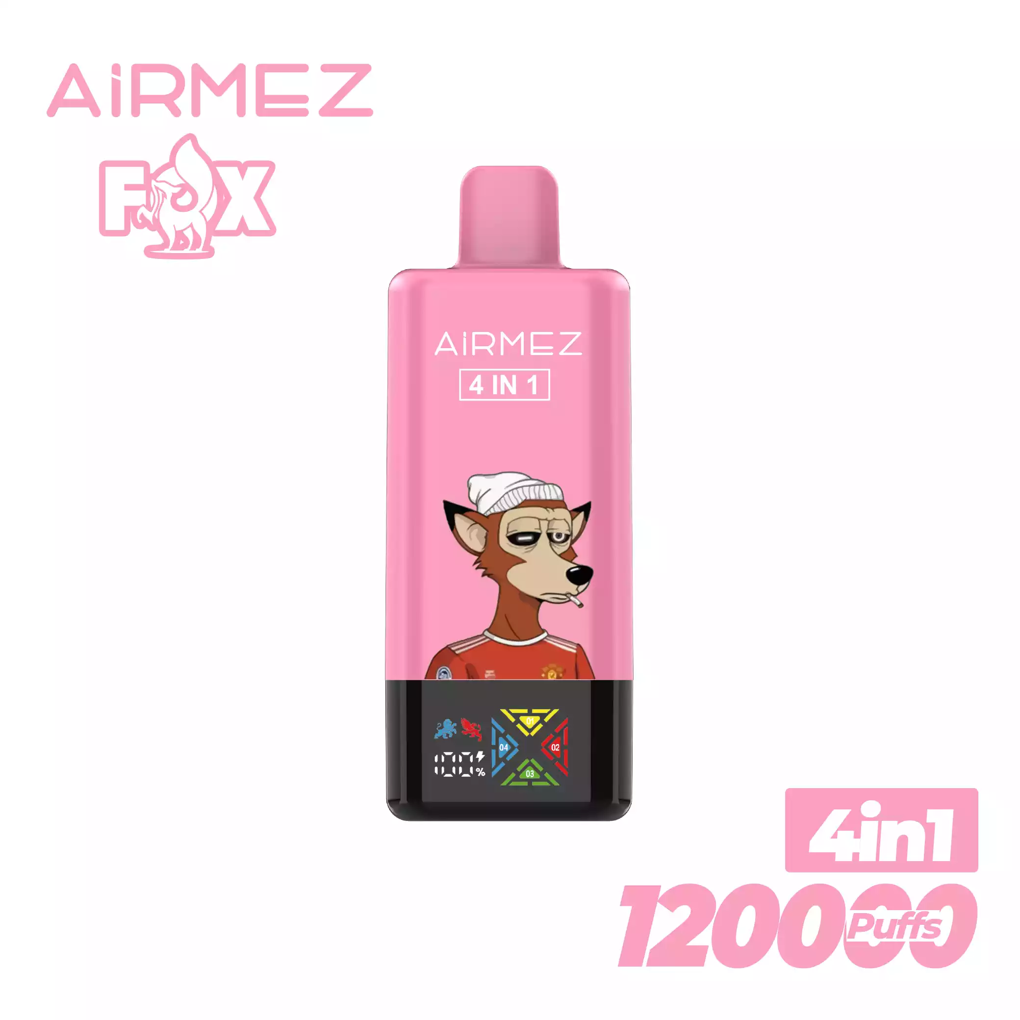 Airmez FOX4 IN1 – Vape 4 Saveurs