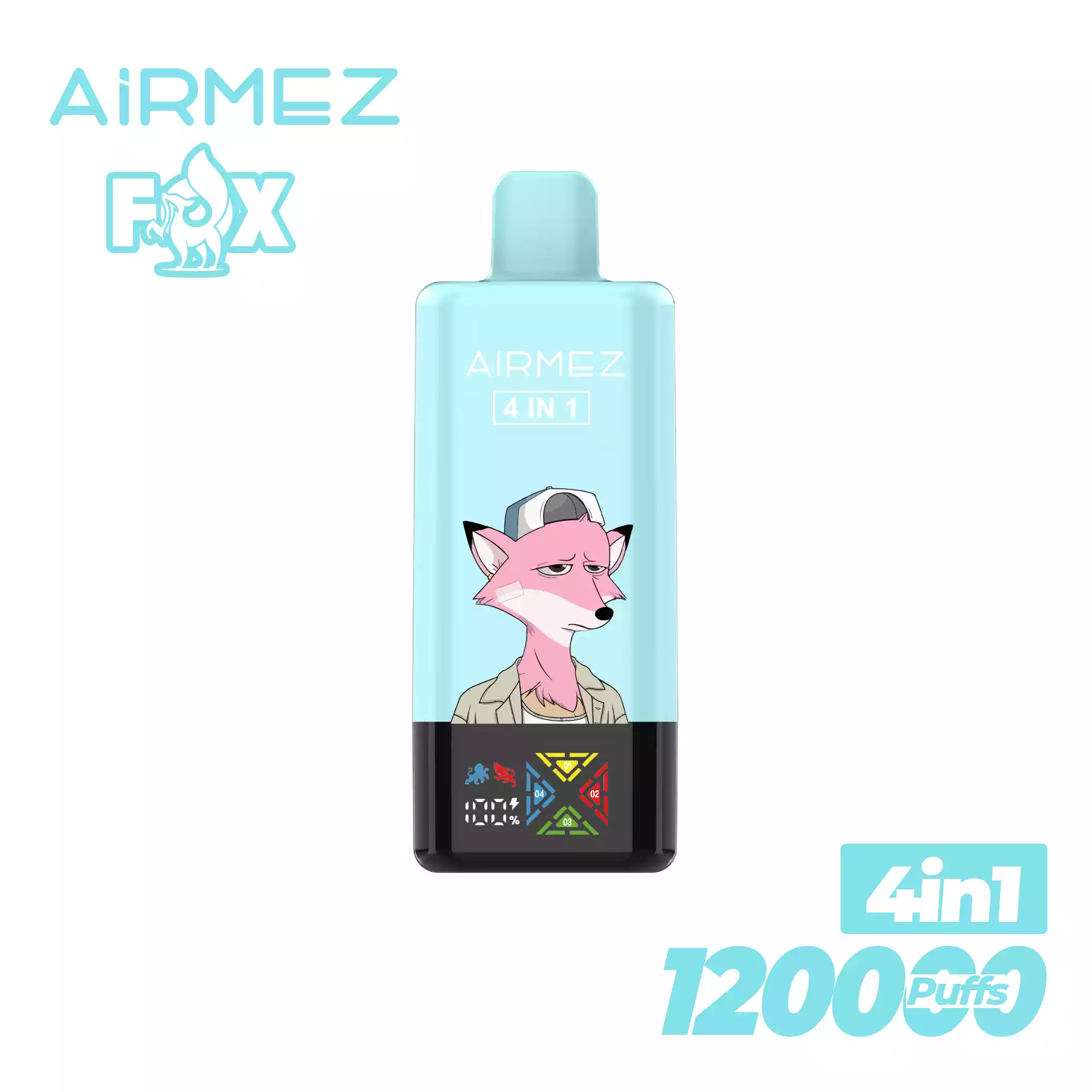 Airmez FOX4 IN1 – Vape 4 Saveurs