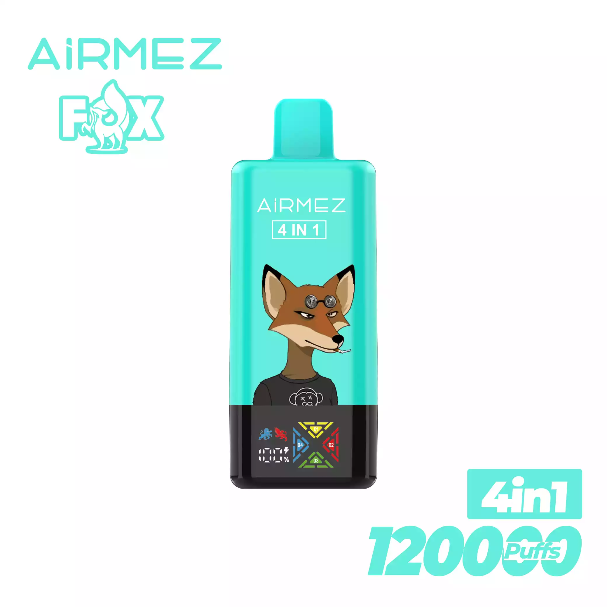 Airmez FOX4 IN1 – Vape 4 Saveurs