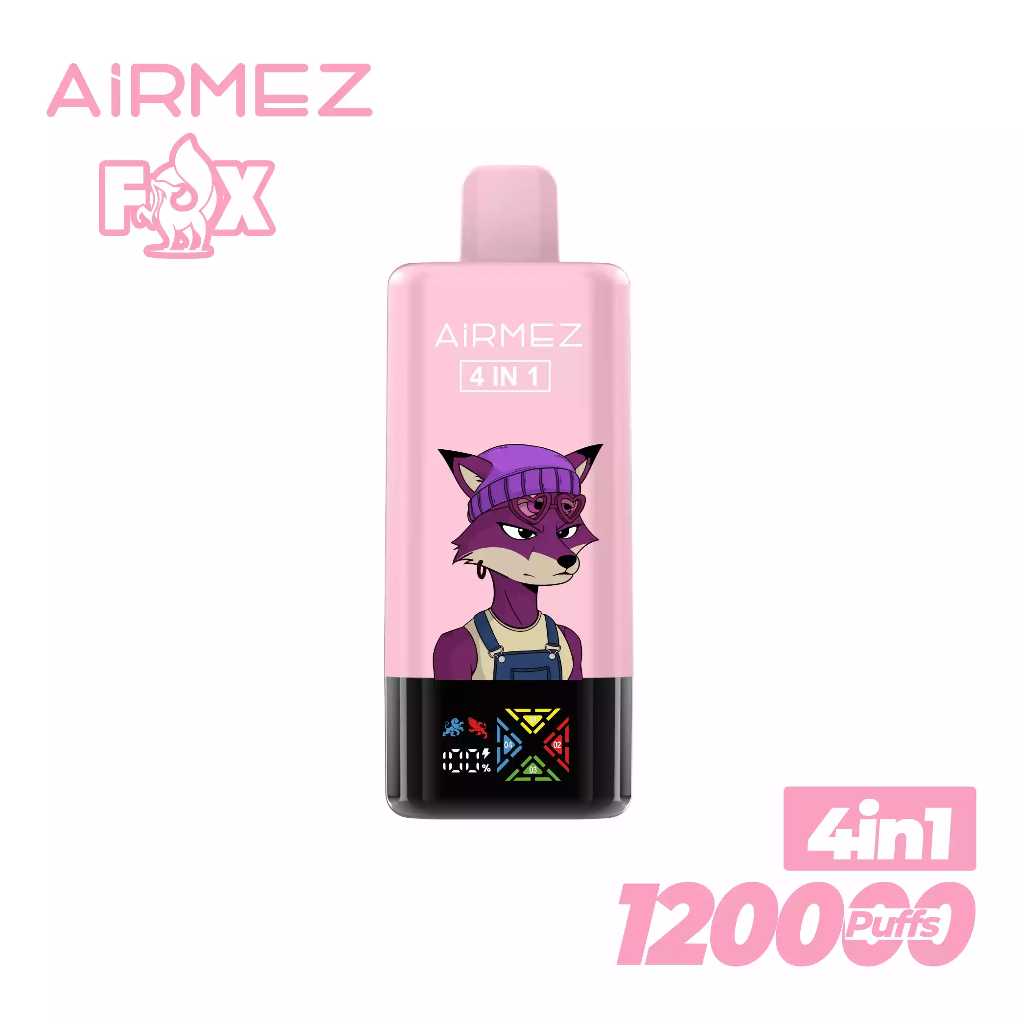 Airmez FOX4 IN1 – Vape 4 Saveurs