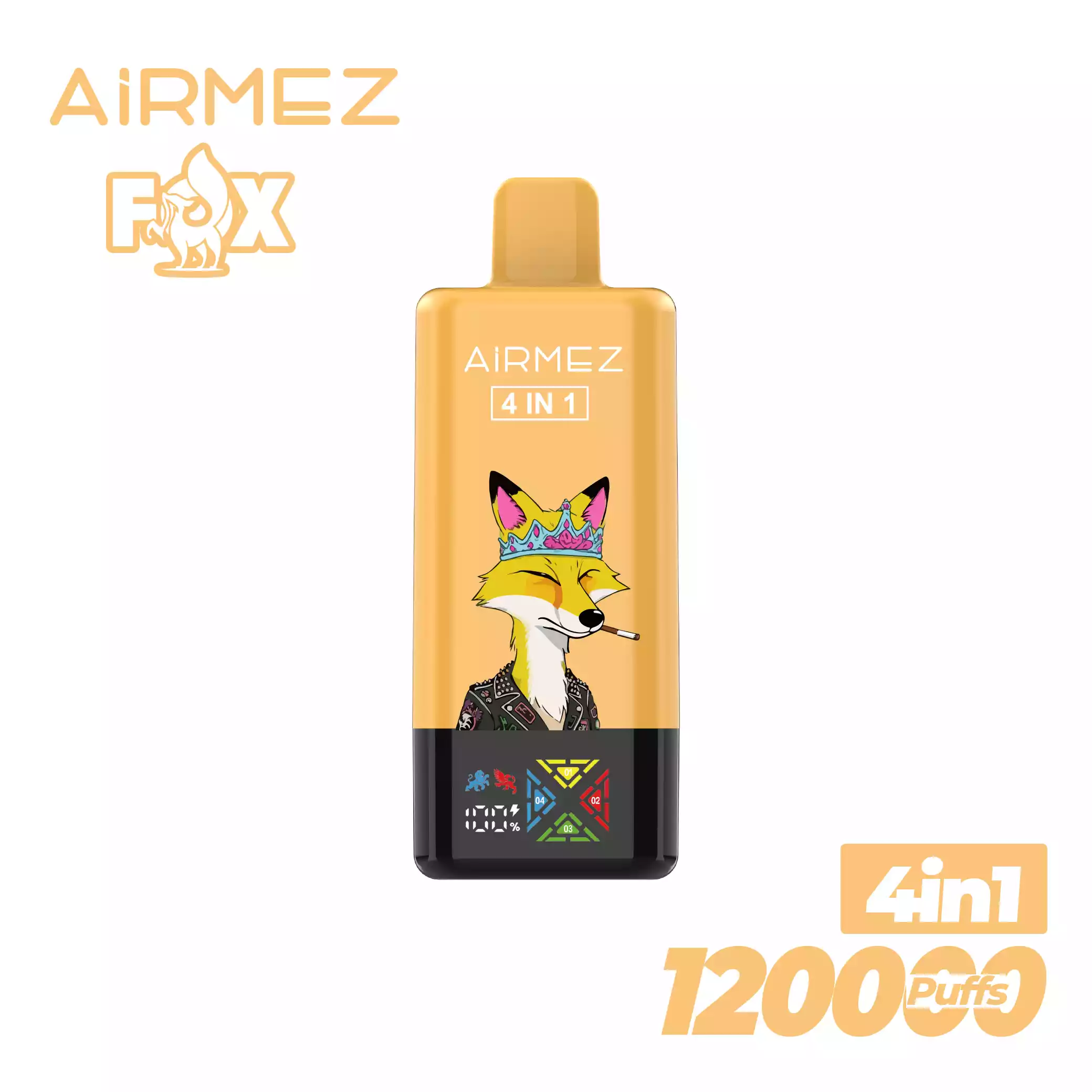 Airmez FOX4 IN1 – Vape 4 Saveurs
