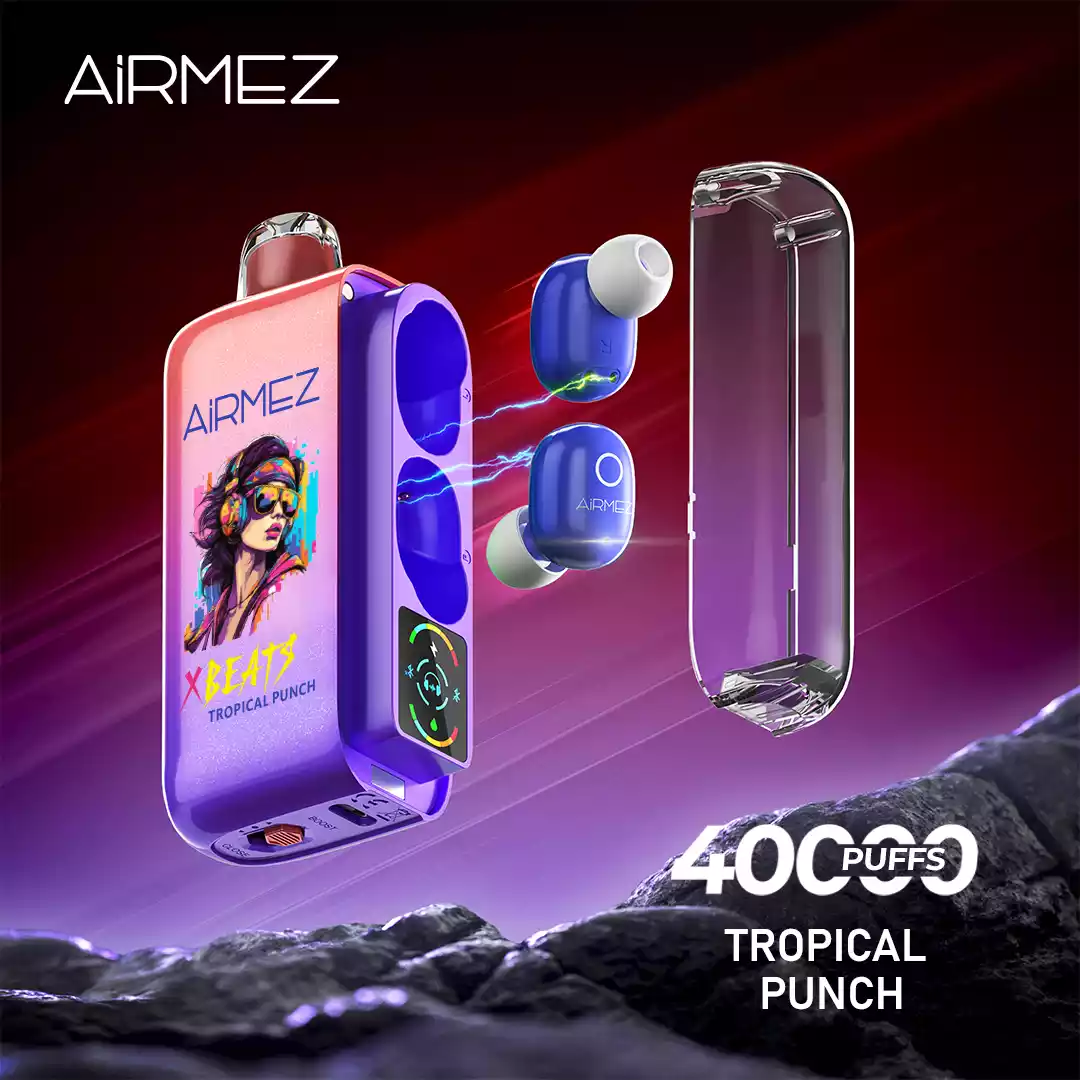 Airmez Xbeats – E-cigarette 40 000 Puffs