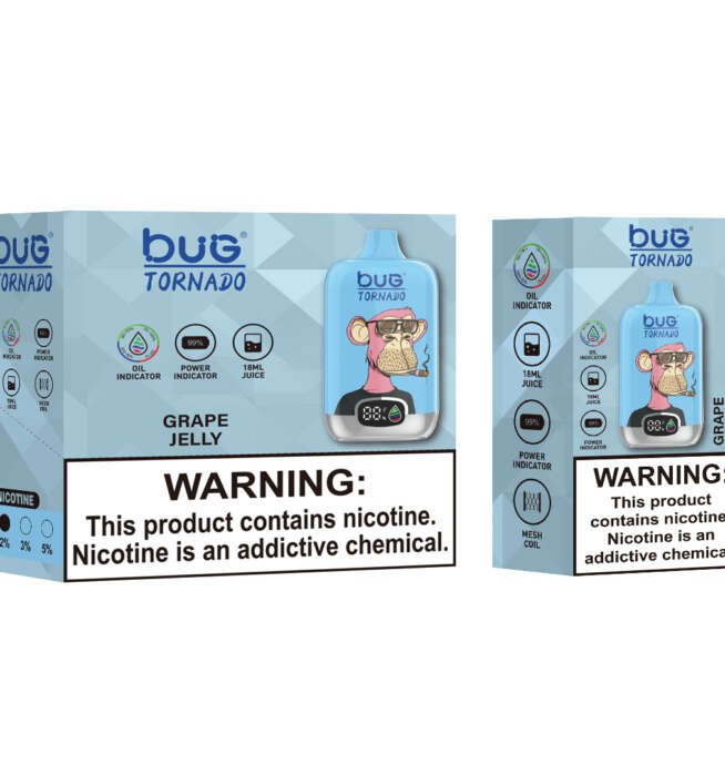 BUG 01 Monkey 12000 Puffs Mesh E-Zigarette