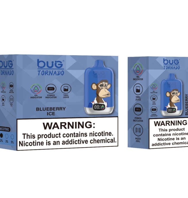 BUG 01 Monkey 12000 Puffs Mesh E-Zigarette