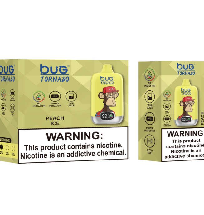 BUG 01 Monkey 12000 Puffs Mesh E-Zigarette