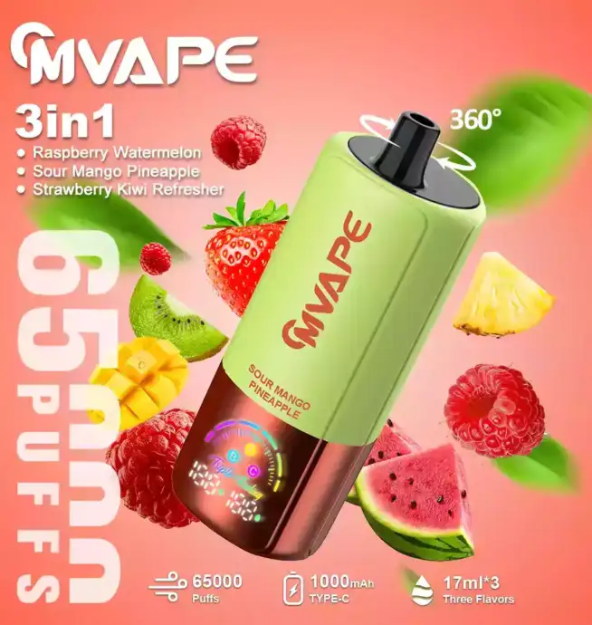 CM-3in1 65000 Puffs – E-cigarette puissante