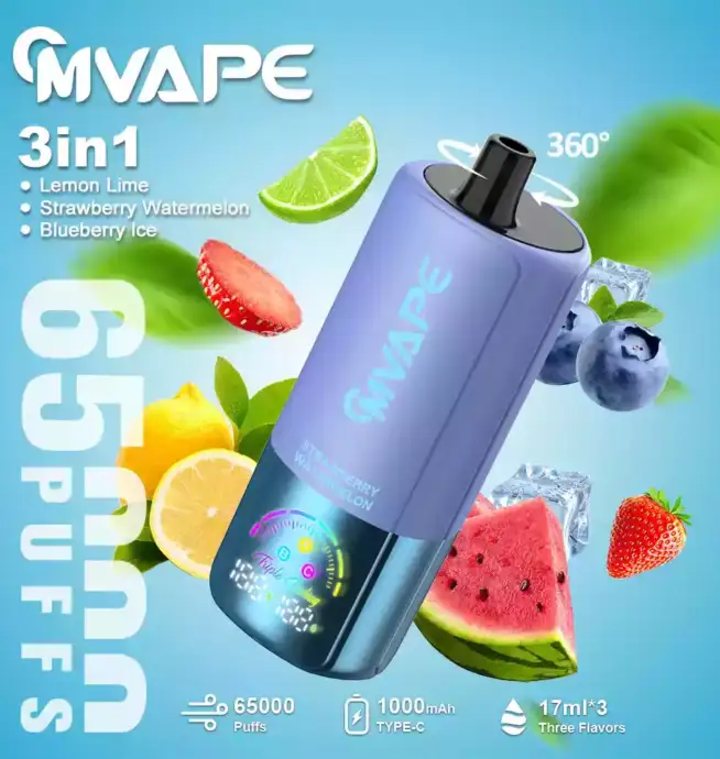 CM-3in1 65000 Puffs – E-cigarette puissante