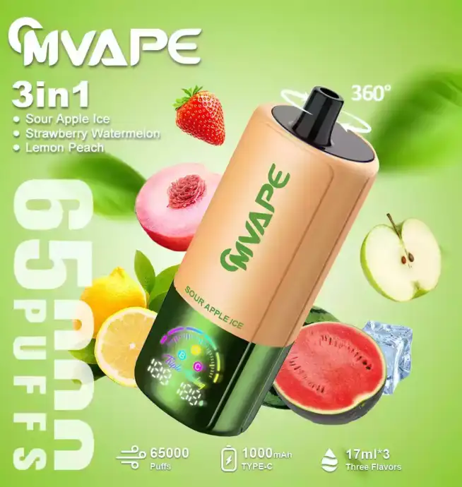 CM-3in1 65000 Puffs – E-cigarette puissante