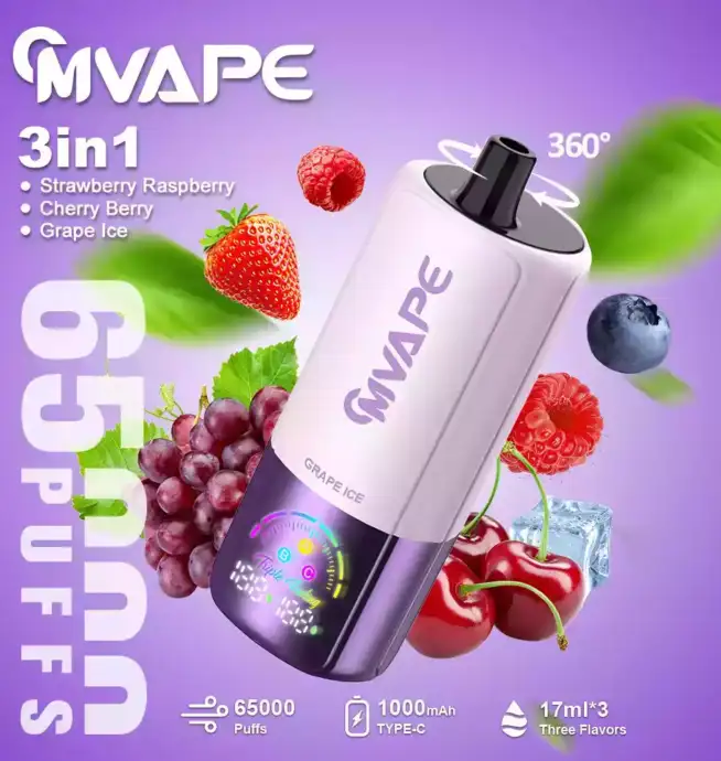 CM-3in1 65000 Puffs – E-cigarette puissante