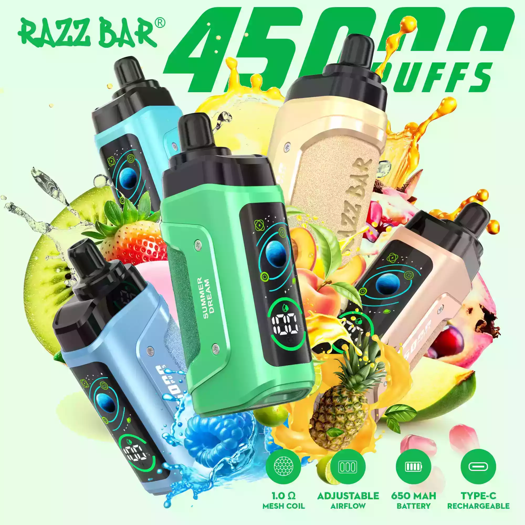 RAZZ BAR 45000 Puffs Einweg E-Zigarette
