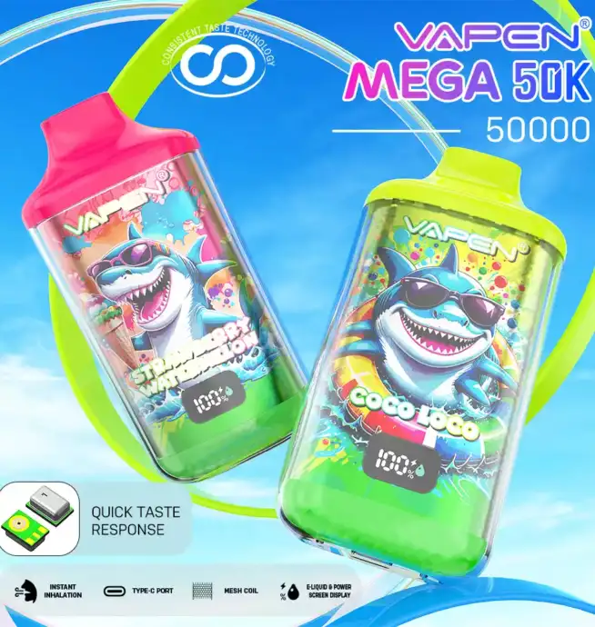 VAPEN MEGA 50K – E-cigarette 50 000 Puffs