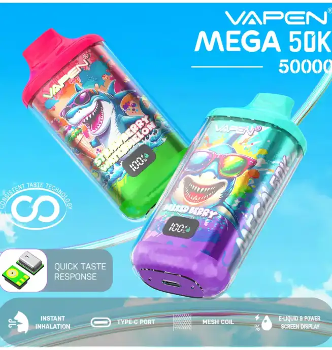 VAPEN MEGA 50K – E-cigarette 50 000 Puffs