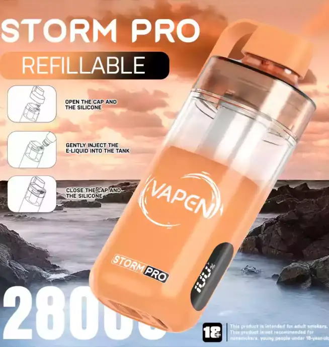 VAPEN STROM PRO 28000 – E-cigarette Rechargeable