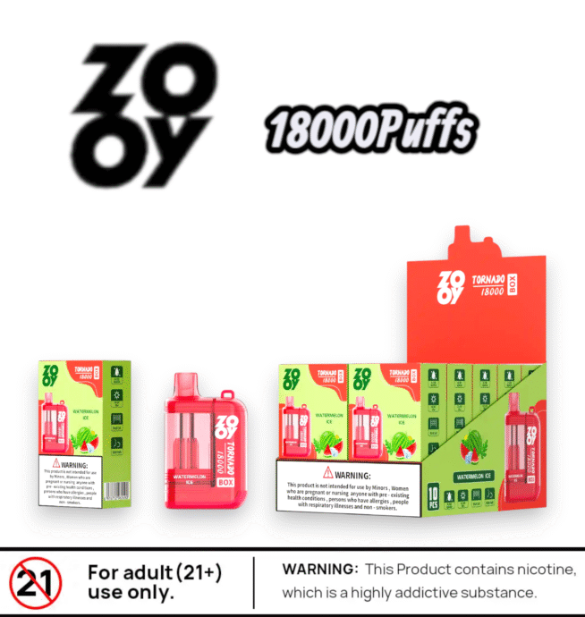 ZOOY Tornado 18000 Puffs Einweg E-Zigarette