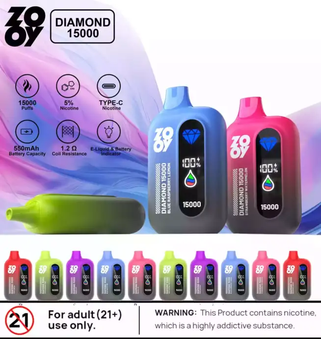 Zooy Diamond 15000 Einweg E-Zigarette